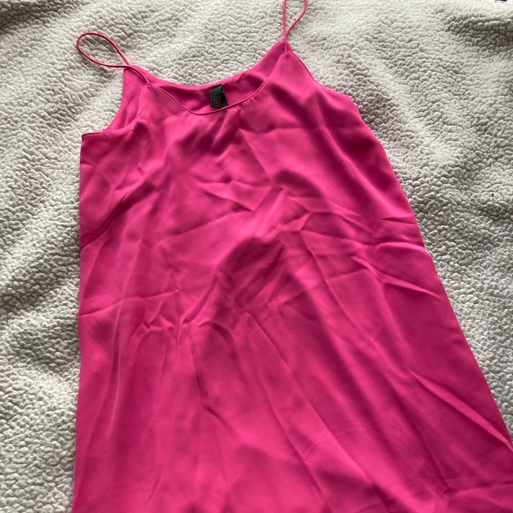 ALYA Francesca’s Slip Dress Bright Pink Women’s Size XS NWT